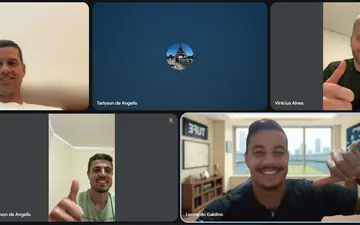 Aula ao vivo da TUFE em videochamada